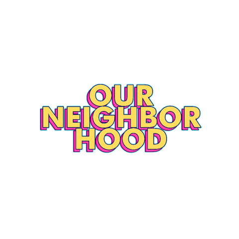 Neighborhood Sticker by Fresco Marketing