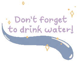 Drink Water Love Sticker