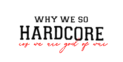 Hardcore Ares Sticker