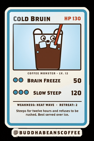 Cold Brew Coffee GIF by buddhabeanscoffee