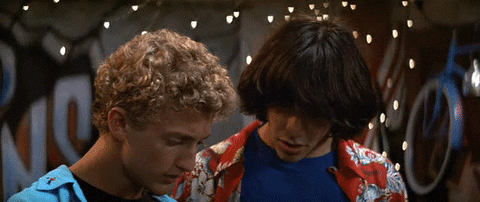 bill and teds excellent adventure what GIF