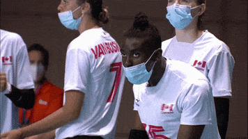 Canadian Dancing GIF by Volleyball World