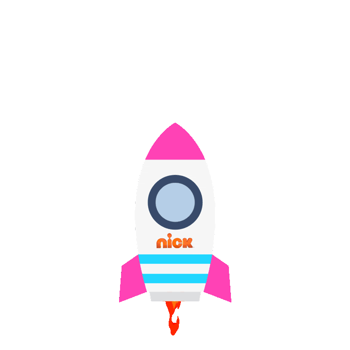 Take Off Space Sticker by NickelodeonDeutsch
