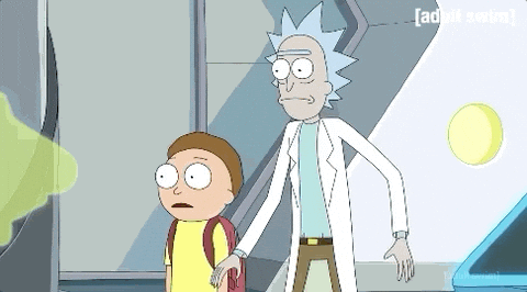 When you try to understand your subconscious but end up in a Rick and Morty adventure: 'Hey subconscious, can you be less weird?!' 🧠🌀