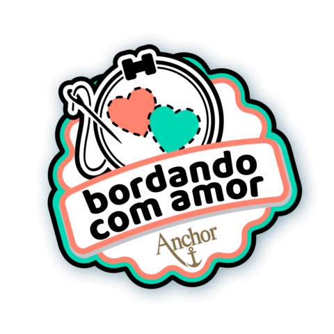 Anchor Bordado Sticker by Coats