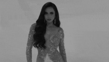 Victoria Larsen Miss Universe Denmark Hand Cover GIF