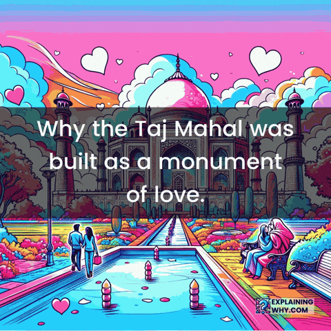 Taj Mahal Love GIF by ExplainingWhy.com