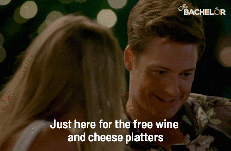 Image result for i'm just here for the free beer gif