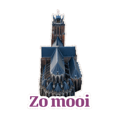 Grote Kerk Geweldig Sticker by inDordrecht