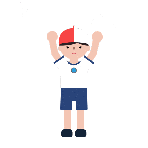 Physical Education Jump Sticker by Where to go in Japan?