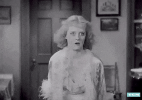 Bette Davis Disgust GIF by Turner Classic Movies