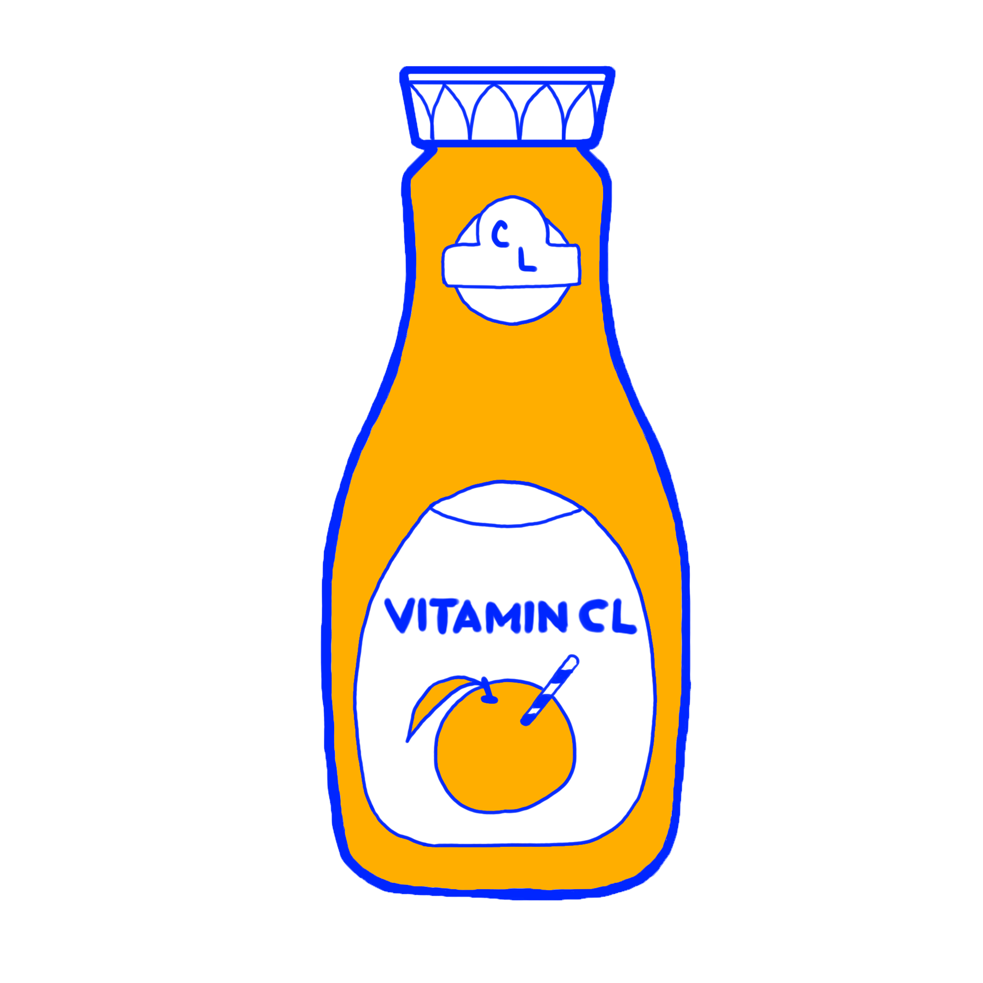 Vitamin C Art Sticker by Creative Loafing Atlanta for iOS & Android GIPHY