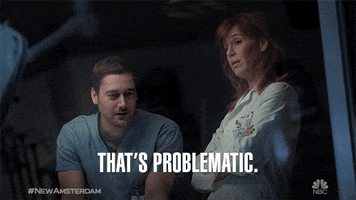 that's problematic GIF by New Amsterdam