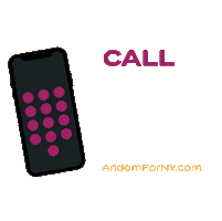 Phone Knock Sticker by AndomForNY