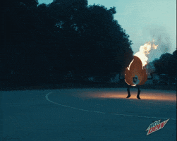 On Fire GIF by Mountain Dew