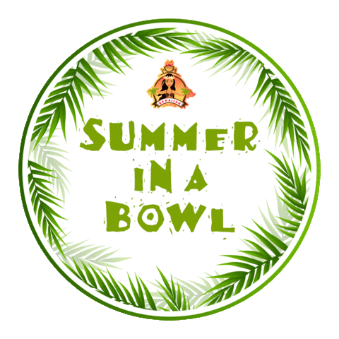 Hawaiian Poké bowl Sticker