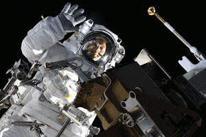 Space Station Hello GIF by European Space Agency - ESA