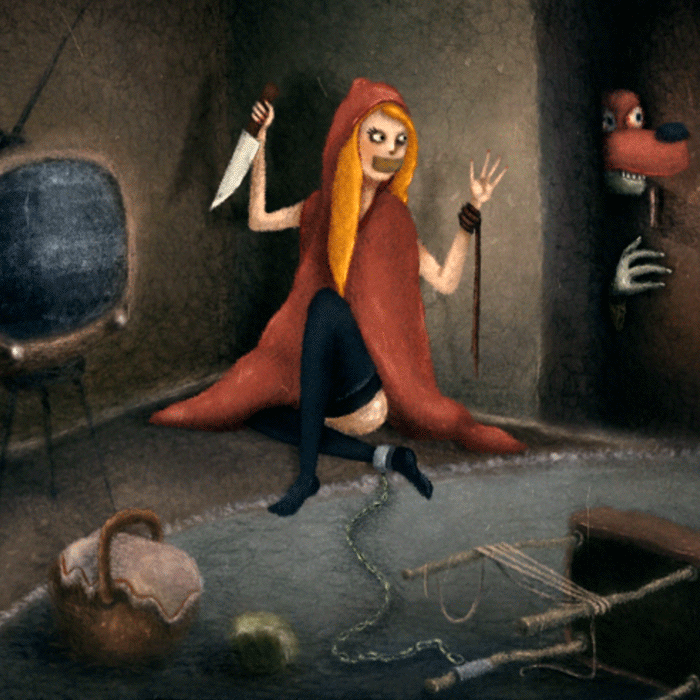 Animation Horror GIF by Stas Santimov