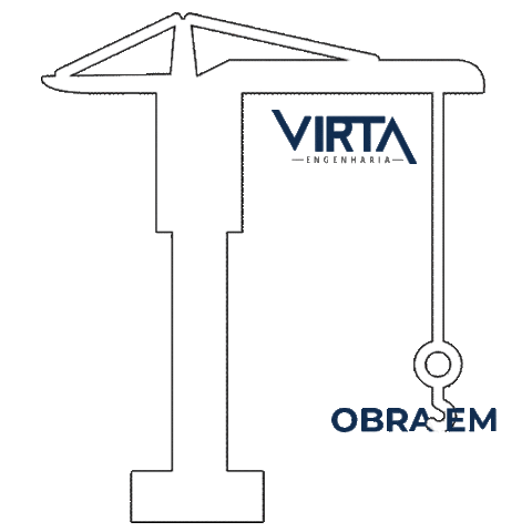 Obra Construir Sticker by Virta Engenharia