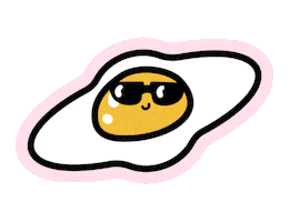 Happy Egg Sticker by Kabane