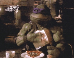 teenage mutant ninja turtles pizza GIF by haydiroket (Mert Keskin)