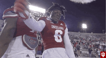 Happy College Football GIF by Indiana Hoosiers