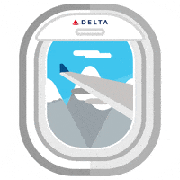 Travel Window GIF by Delta Air Lines