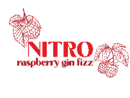 Cocktail Raspberry Sticker by Muskoka Brewery