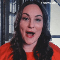 Surprise Shock GIF by YoungerTV