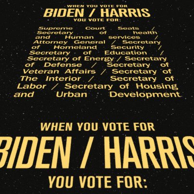 Star Wars Vote GIF by Creative Courage