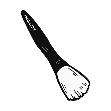 Makeup Brush Sticker by Inglot Greece