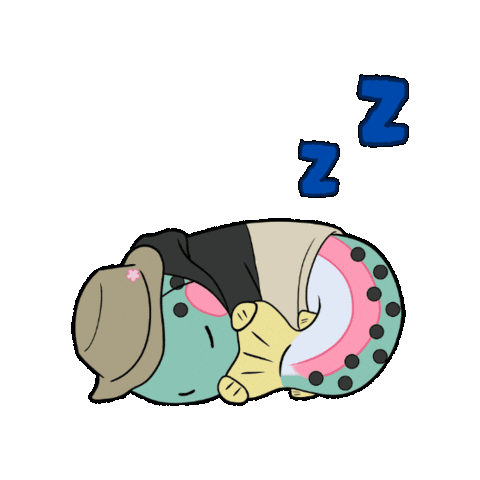 Sleep 寝る Sticker by Shimizukouen