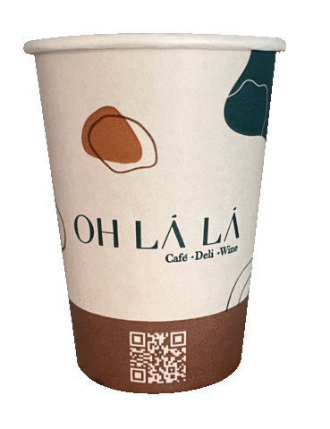 Ohlala cafe deli Sticker