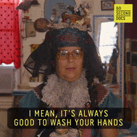 Wash Hands Bathroom GIF by 60 Second Docs