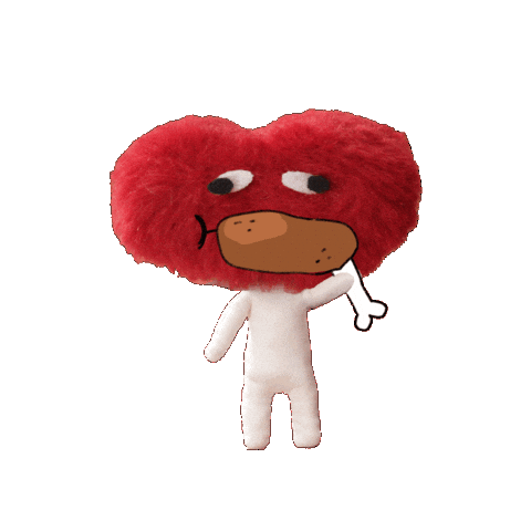 Character Eat Sticker