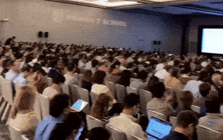 people crowd GIF by Product School