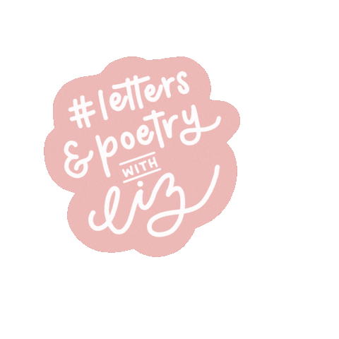 Lettering Sticker