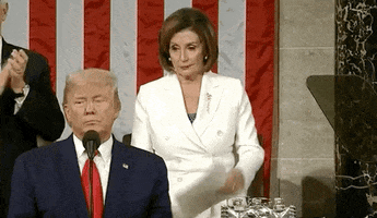Tearing Nancy Pelosi GIF by GIPHY News