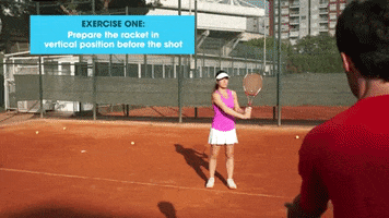 Tennis Court Exercises GIF by fitintennis