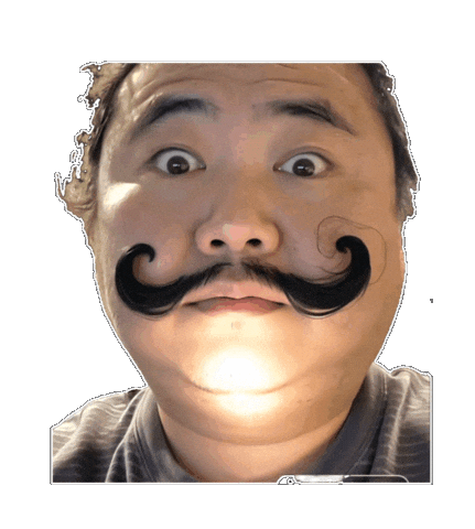 Sebastian Asian Dad Sticker