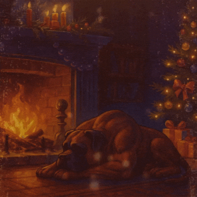 Merry Christmas Love GIF by George Longovitis