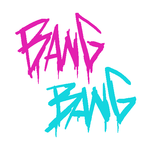 Bang Bang Art Sticker by Yojimbe