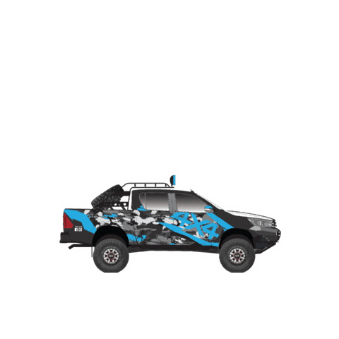 4x4MA Sticker