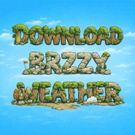 National Parks Weather GIF by Brzzy