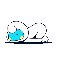 Sleepy Sticker