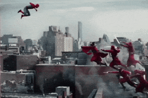 Flying Spider-Man GIF