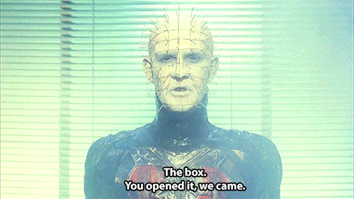 Image result for pinhead gif