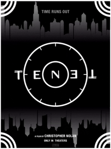 Tenet A Film By Christopher Nolan Time Runs Out GIF