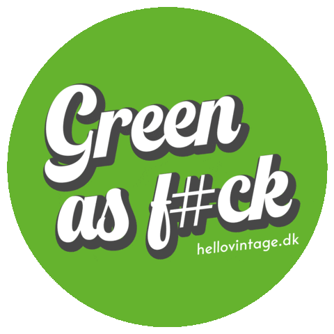 Recycle Af Sticker by HELLO VINTAGE