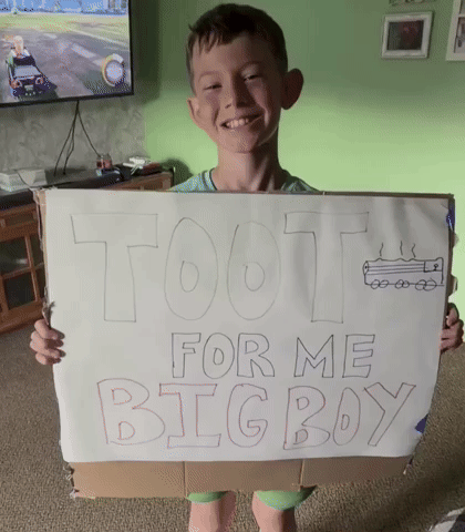 Big Boy Flirt GIF